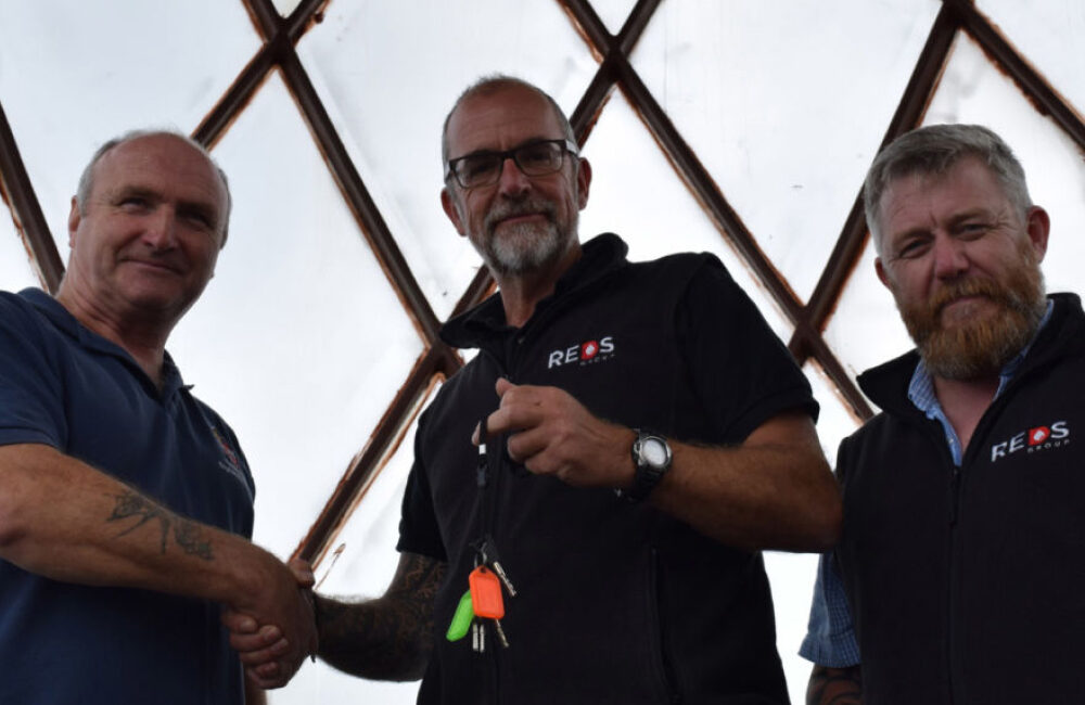 Lundy Island handover