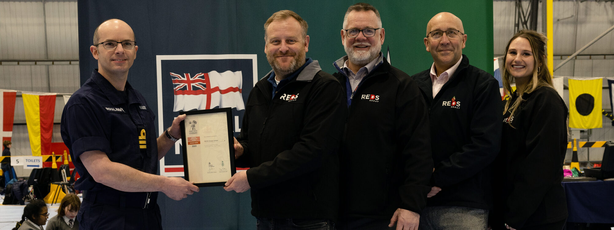 Hand over of AFC Bronze Award