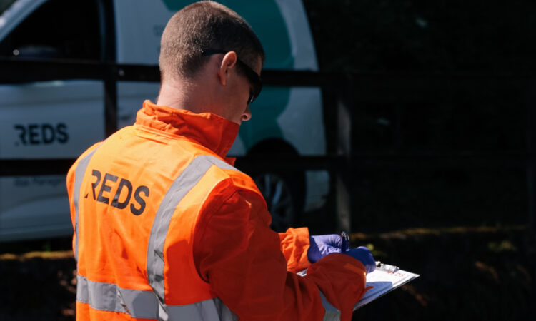 REDS employee showing bespoke fuel management strategy
