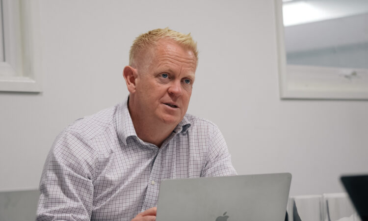 REDS manager in the office