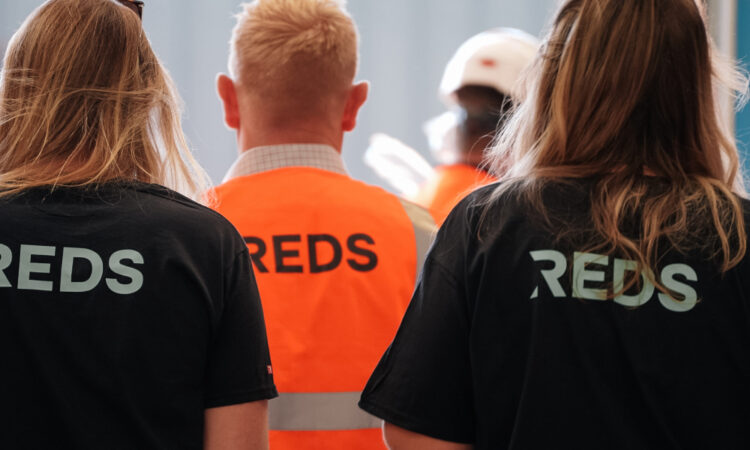 REDS Team members leaving headquaters