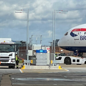Heathrow Airport Fuelling Installation in use