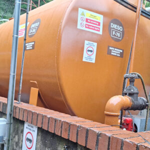 Repainted tank