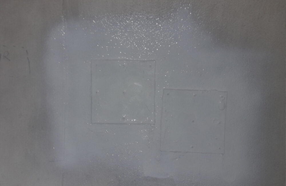 Repairs after coatings