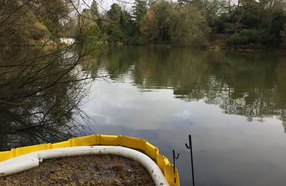 Historic lake spill response